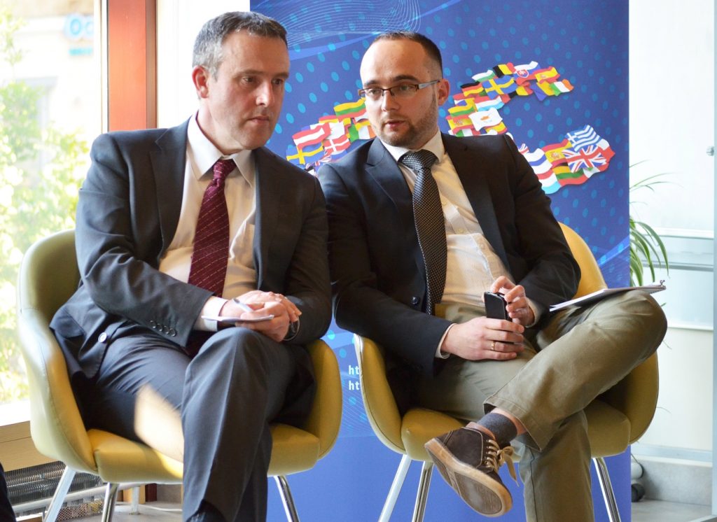 Бельгийские дипломаты на встрече по интернационализации бизнеса в г. Одесса, май 2016 г.