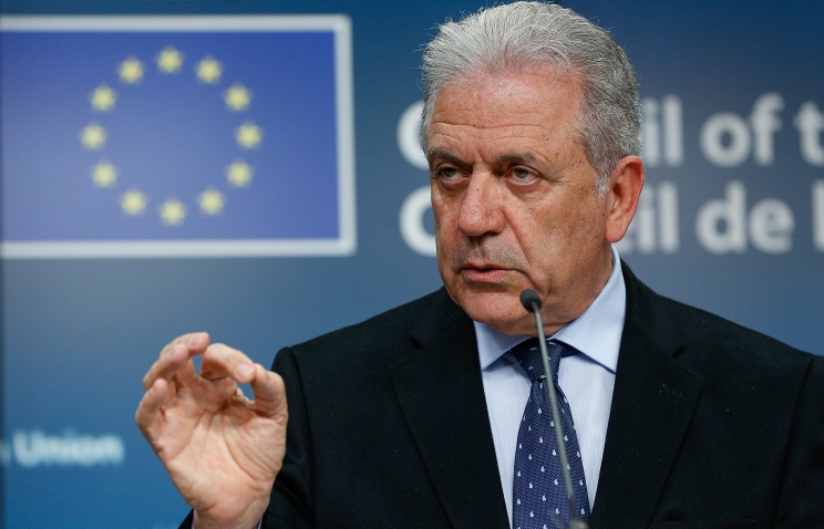 Официальный спикер ЕС, специальный уполномоченный по Миграции, Внутренним Делам и Гражданству, Димитрис Аврамополус